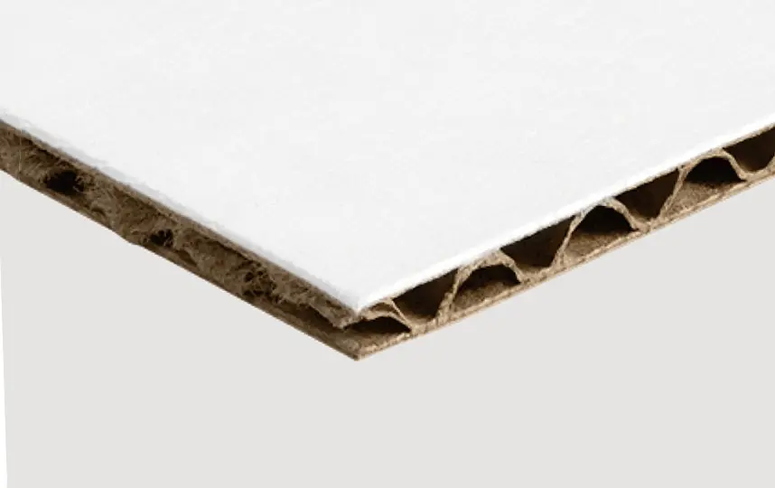 Bleached Corrugated