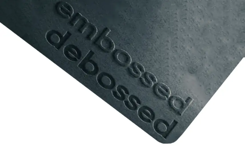 Embossing--Debossing