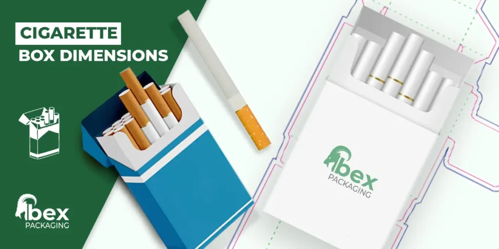 cigarette box dimensions