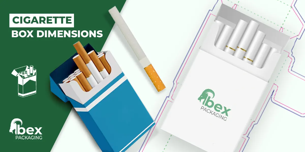 cigarette box dimensions