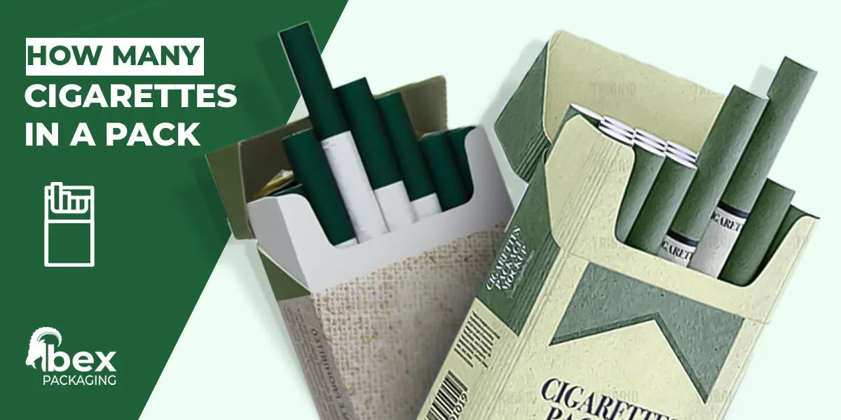 how many cigarettes in a pack​