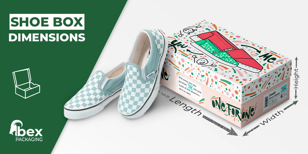 shoe box dimensions and sizes
