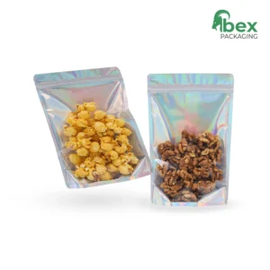 Holographic Mylar Bag For Food