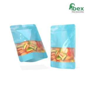 Smell proof Mylar bags with PVC Window